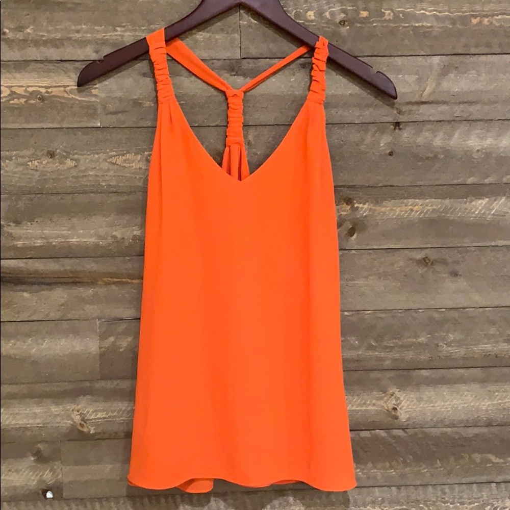 Razor back blouse